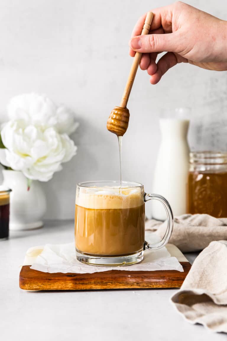 Honey Almond Milk Flat White (Hot) Recipe The Cookie Rookie®