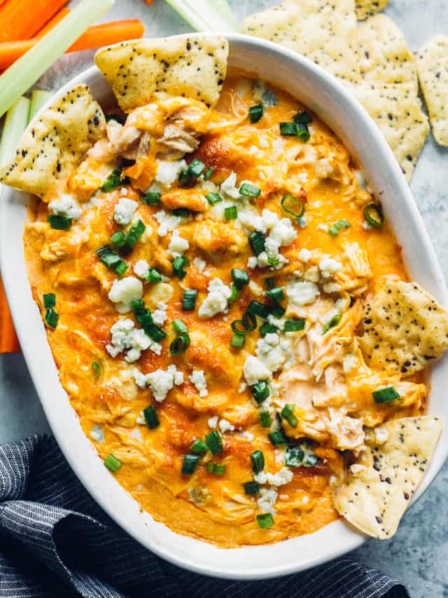Instant Pot Buffalo Chicken Dip - The Cookie Rookie®