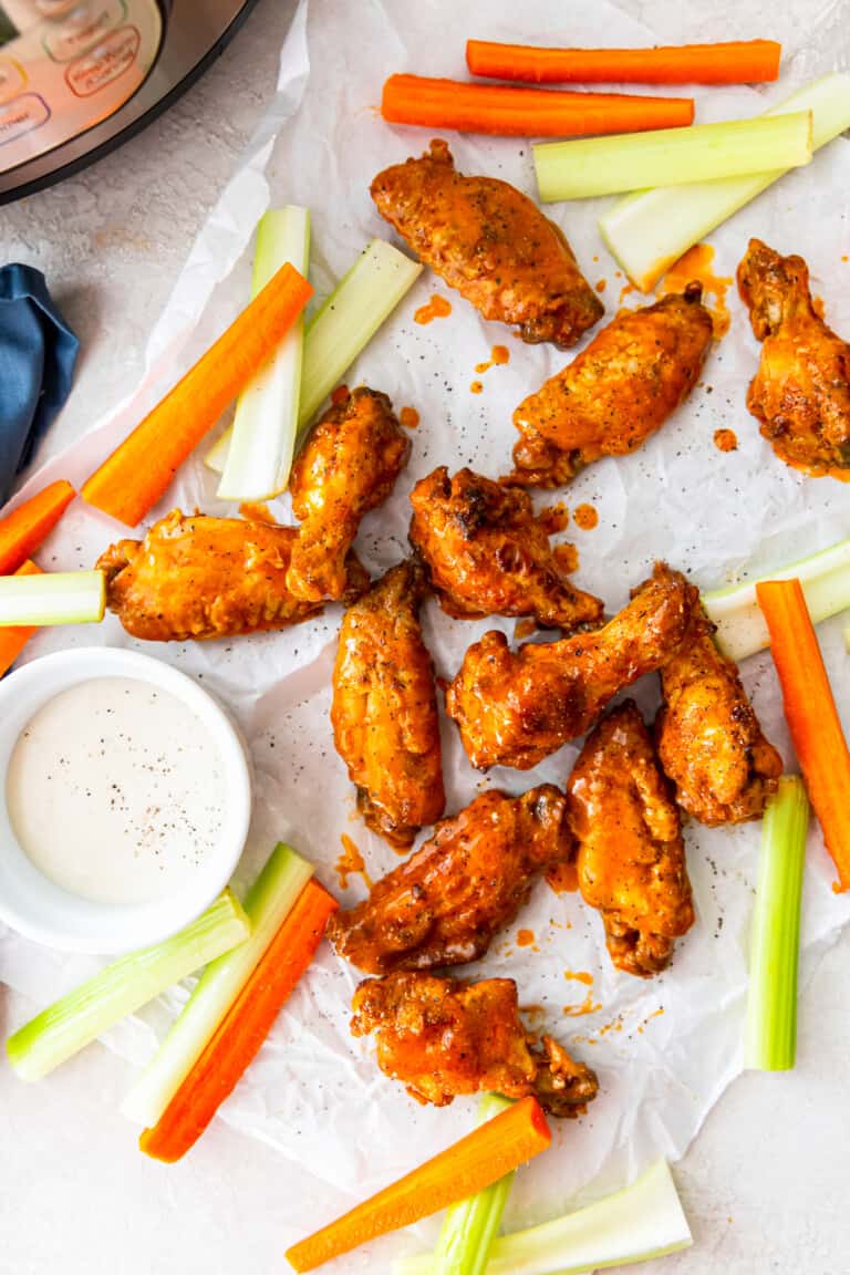 Instant Pot Buffalo Wings Recipe - The Cookie Rookie®