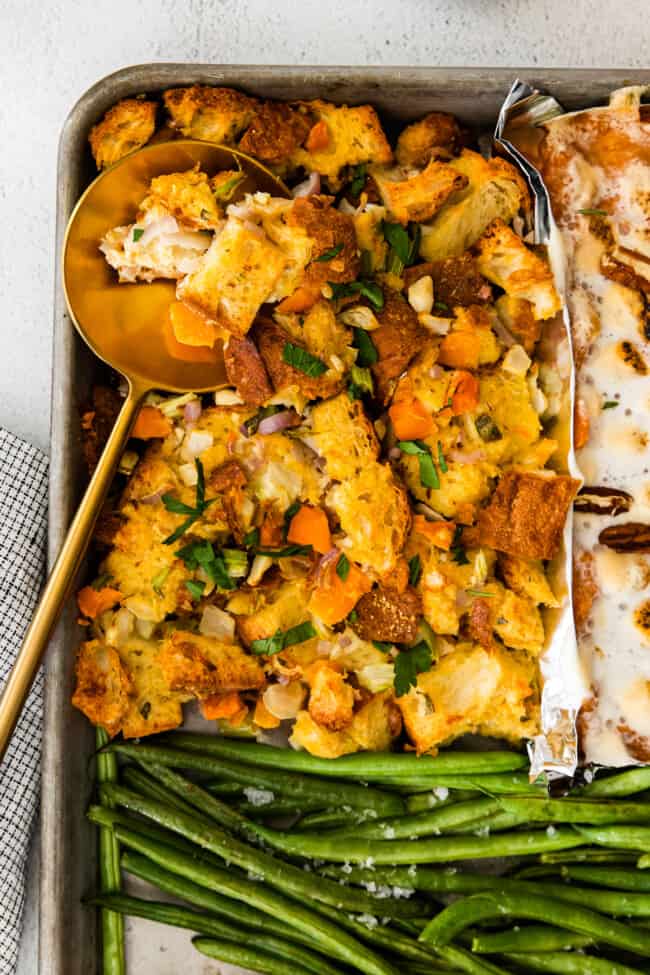 Sheet Pan Turkey Breast (One Pan Thanksgiving Dinner) Recipe - The ...