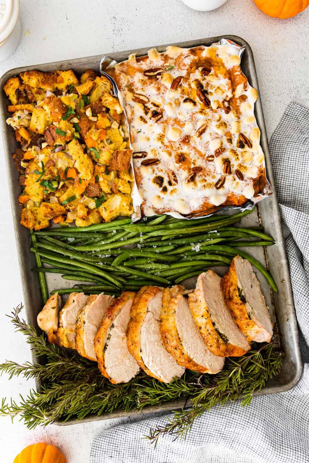 Sheet Pan Turkey Breast (One Pan Thanksgiving Dinner) Recipe The