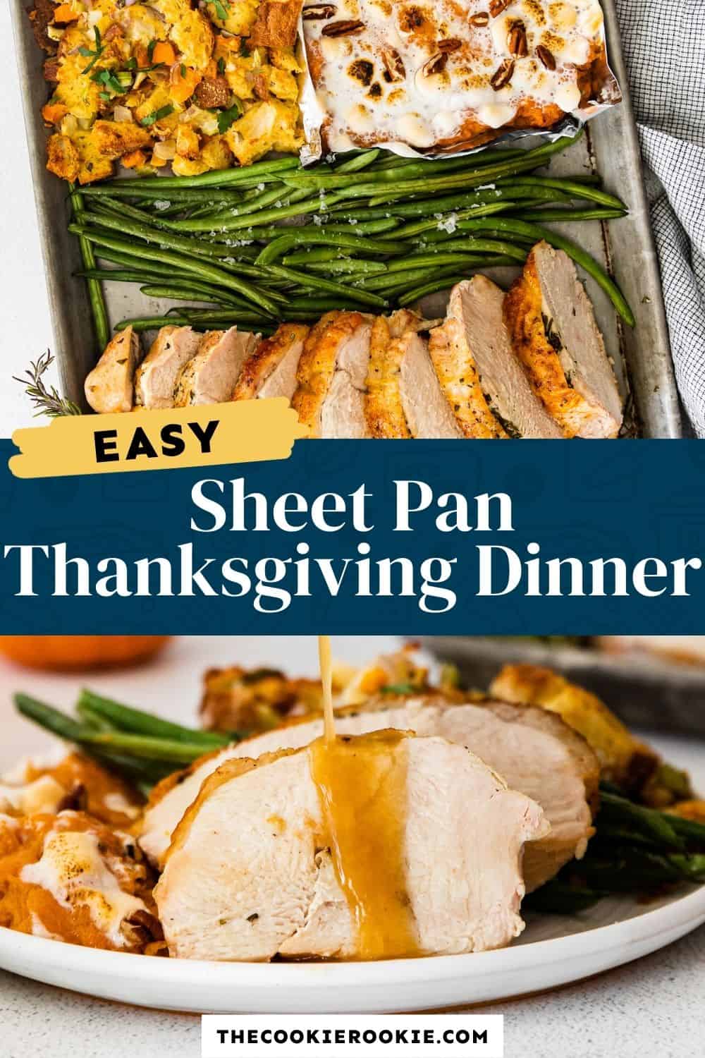 Sheet Pan Turkey Breast (One Pan Thanksgiving Dinner) Recipe - The ...