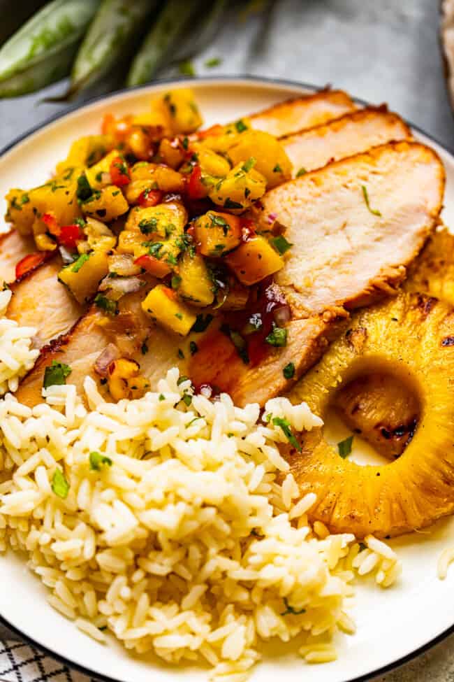 Grilled Huli Huli Turkey Breast Recipe - The Cookie Rookie®