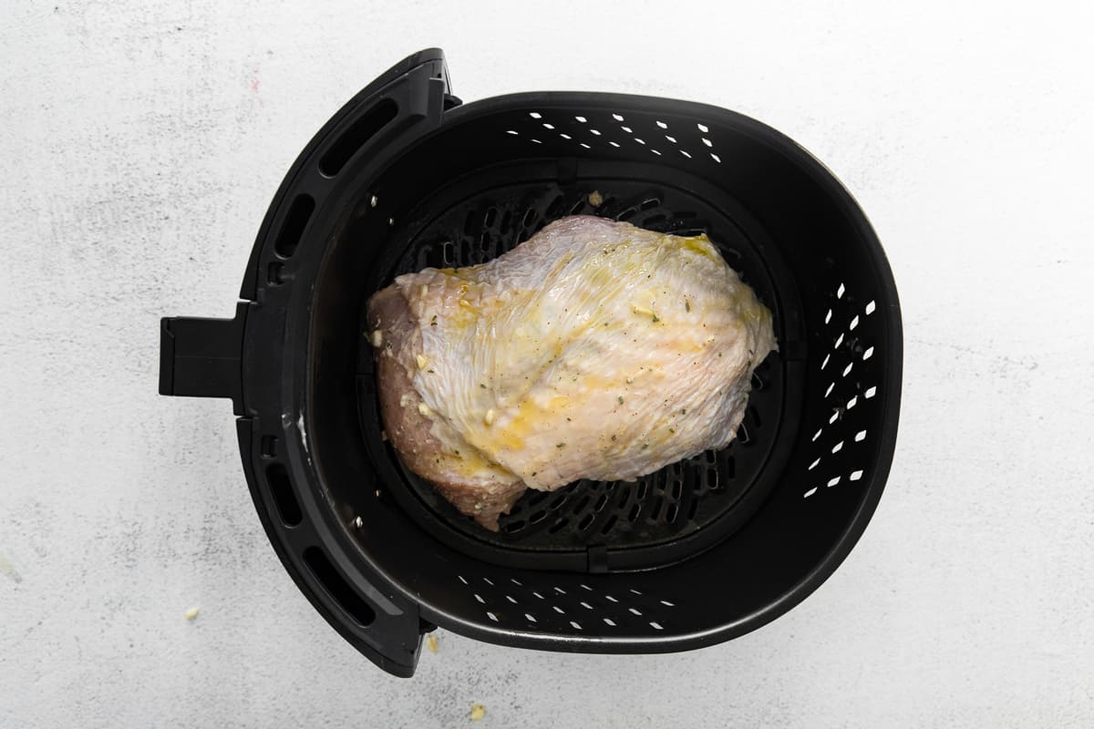 Best Air Fryer Turkey Breast Recipe With Garlic Herb 