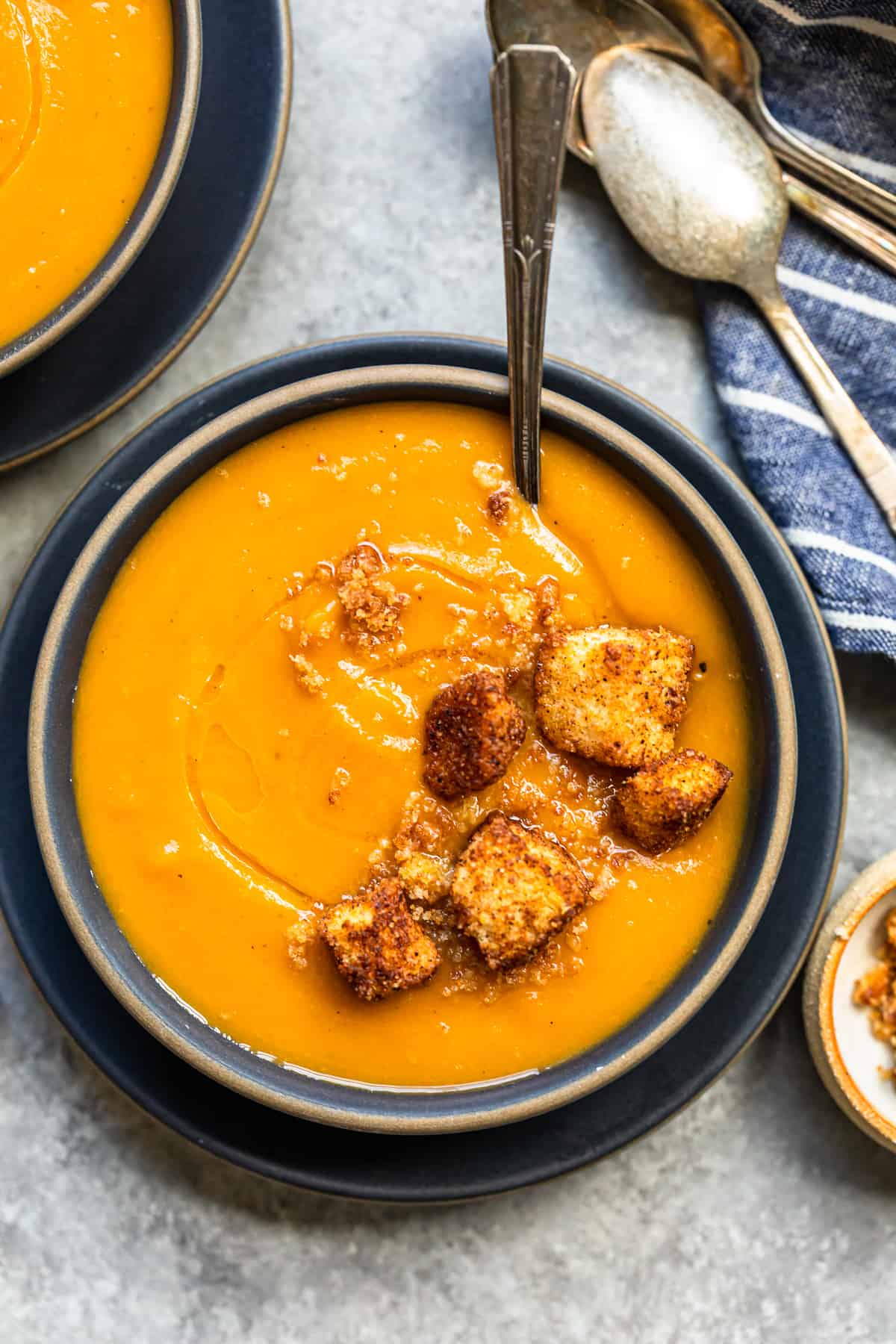 Roasted Butternut Squash Soup - Del's cooking twist