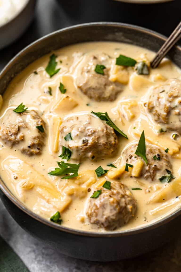 Swedish Meatball Soup Recipe The Cookie Rookie®