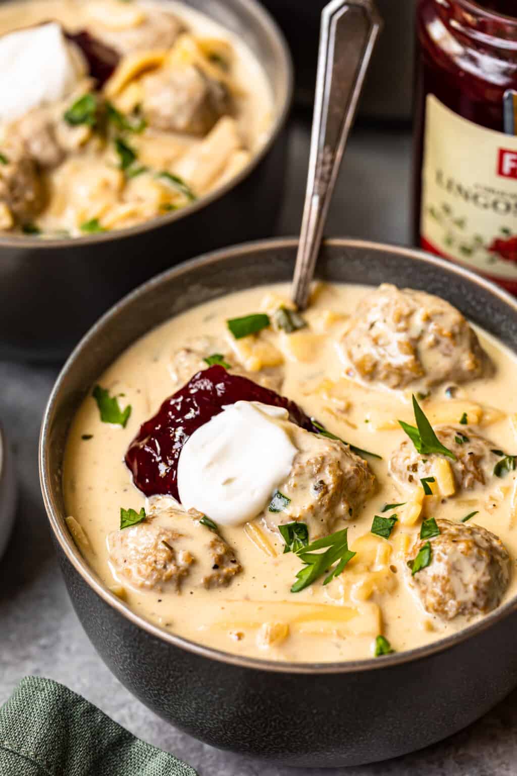 Swedish Meatball Soup Recipe - The Cookie Rookie®