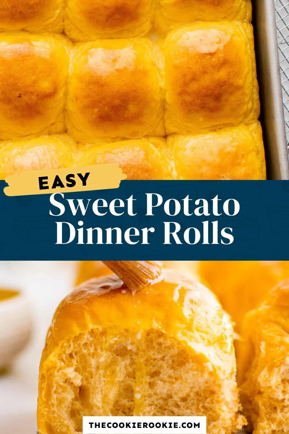 Sweet Potato Rolls Recipe - The Cookie Rookie®