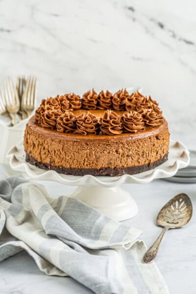 Chocolate Cheesecake - The Cookie Rookie®