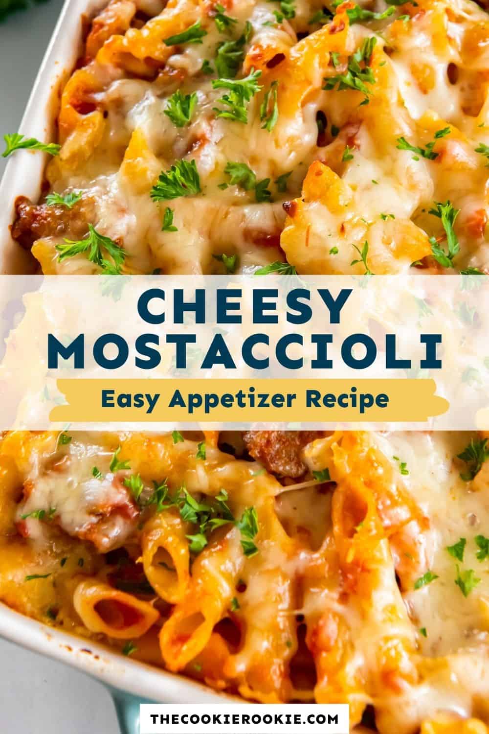 Baked Mostaccioli Recipe The Cookie Rookie   Mostaccioli Pinterest 3 