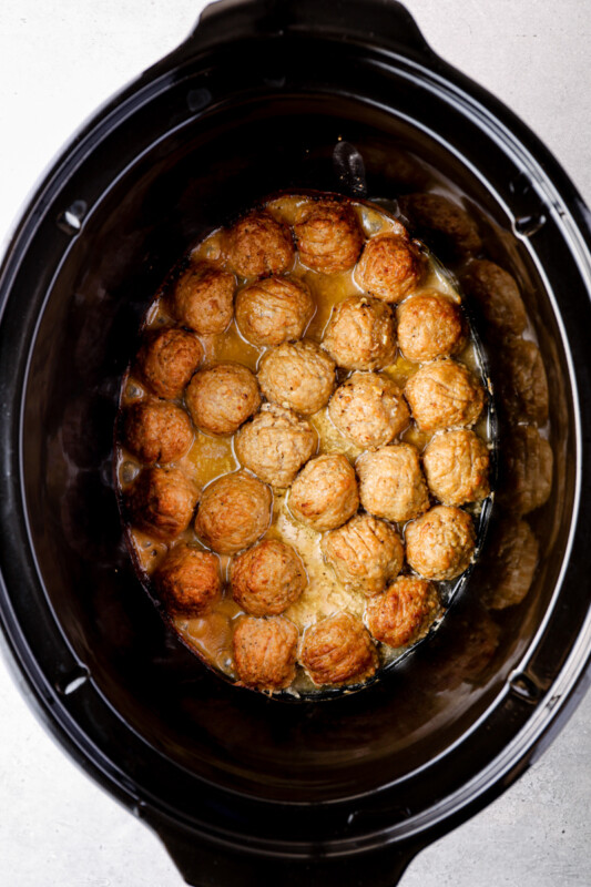 swedish meatballs in a crockpot