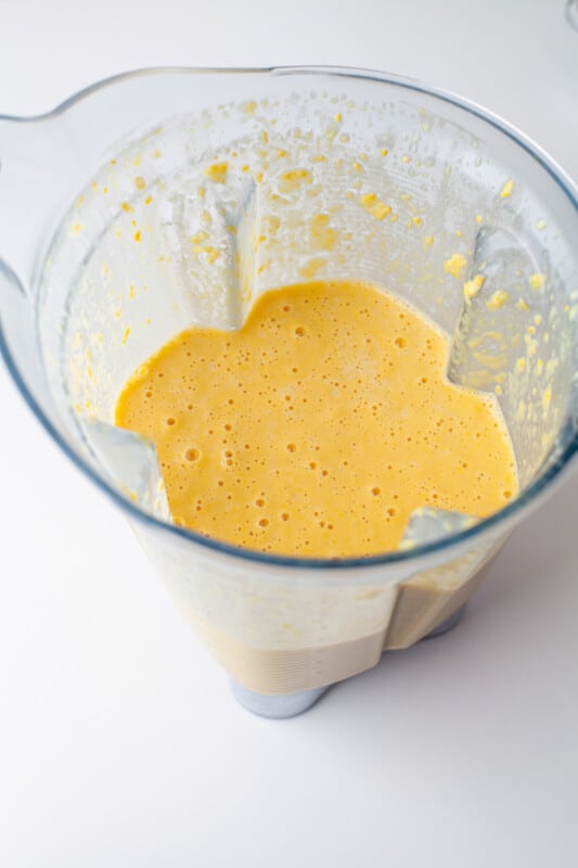 creamed corn mixture in vitamix