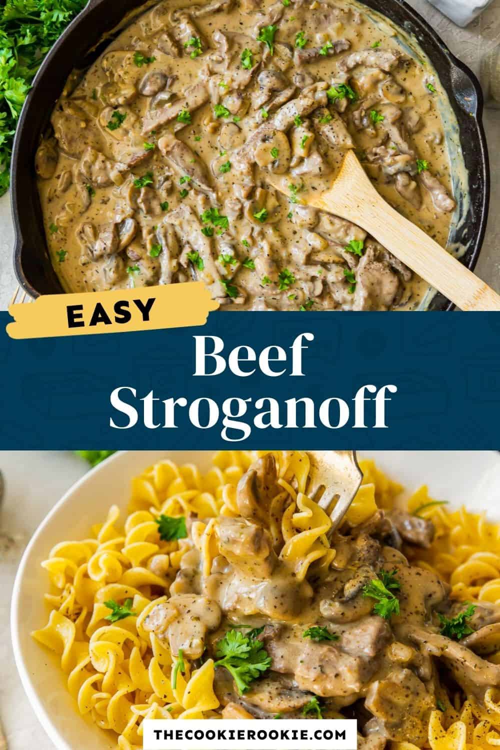 Beef Stroganoff - The Cookie Rookie®