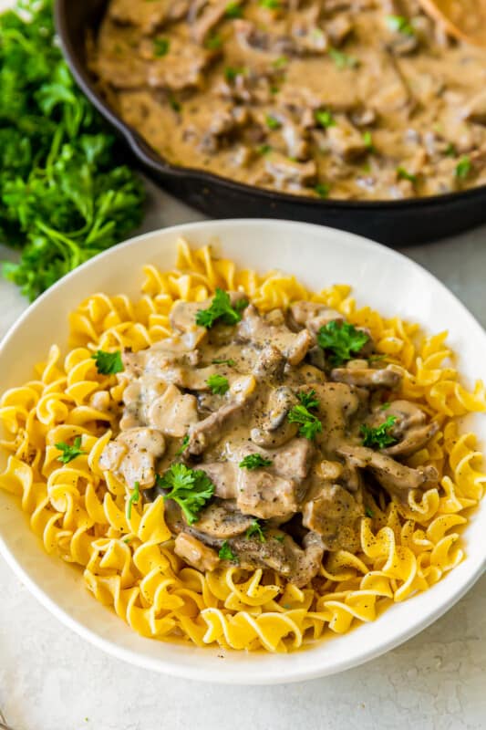 Beef Stroganoff - The Cookie Rookie®