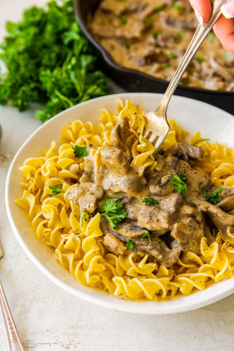 Beef Stroganoff - The Cookie Rookie®