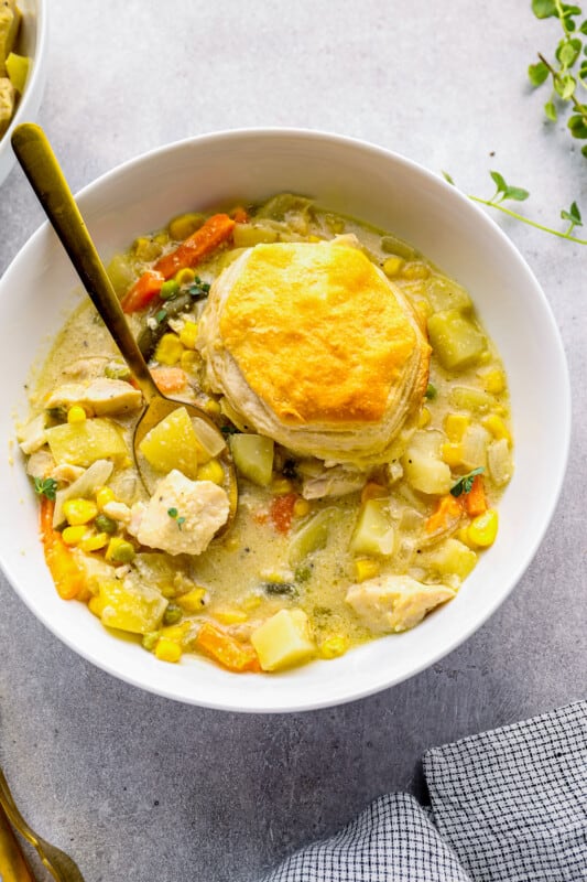 Crockpot Chicken Pot Pie Recipe - The Cookie Rookie®