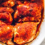 featured baked chicken thighs