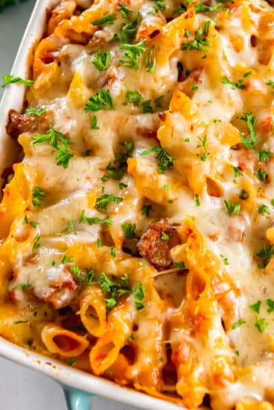 Baked Mostaccioli Recipe - The Cookie Rookie®