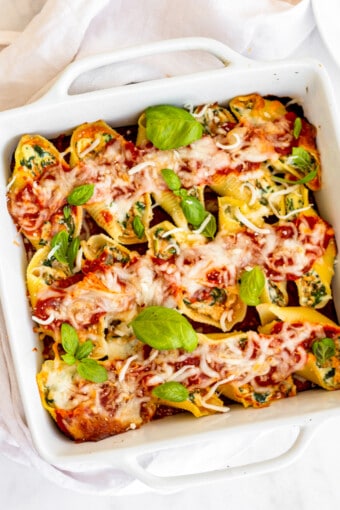 Spinach Stuffed Shells Recipe - The Cookie Rookie®