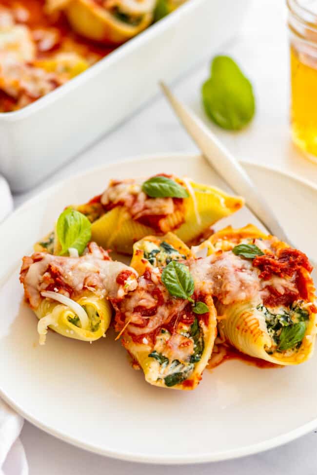 Spinach Stuffed Shells Recipe - The Cookie Rookie®