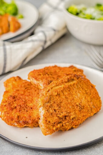 Air Fryer Pork Chops Recipe - The Cookie Rookie®