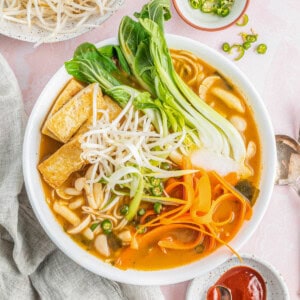 Vegetarian Ramen Recipe with Tofu - 82