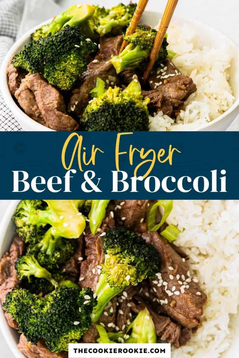 Air Fryer Beef and Broccoli Recipe - The Cookie Rookie®