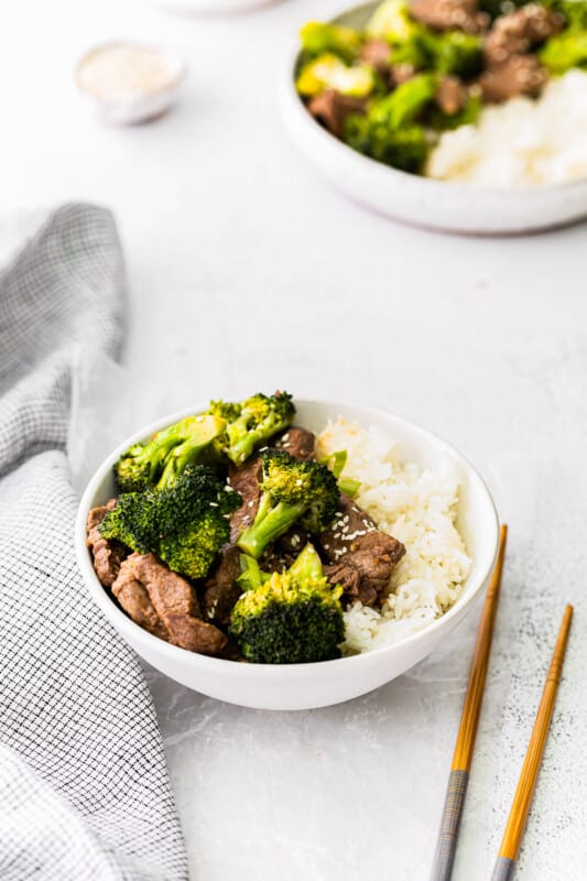 Air Fryer Beef and Broccoli Recipe - The Cookie Rookie®