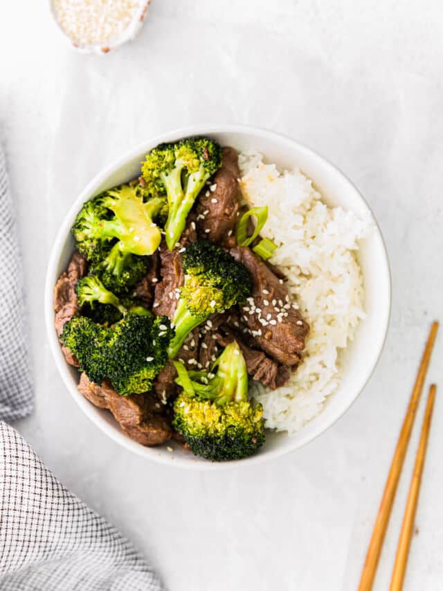 Steak and Broccoli Recipe - The Cookie Rookie®