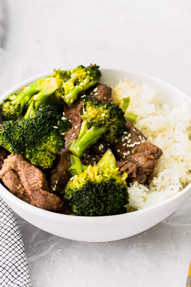 Air Fryer Beef and Broccoli Recipe - The Cookie Rookie®