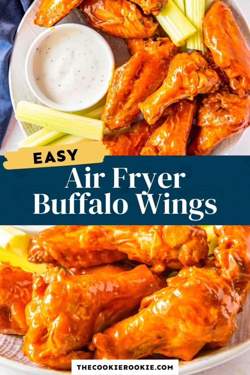 Air Fryer Chicken Wings Recipe - The Cookie Rookie®