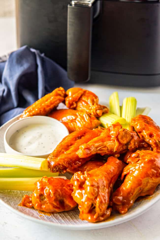 Air Fryer Chicken Wings Recipe - The Cookie Rookie®