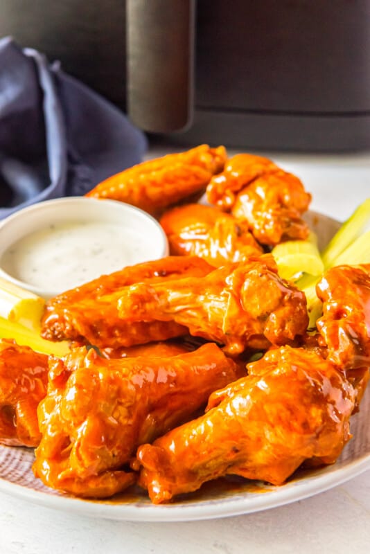 Air Fryer Chicken Wings Recipe - The Cookie Rookie®