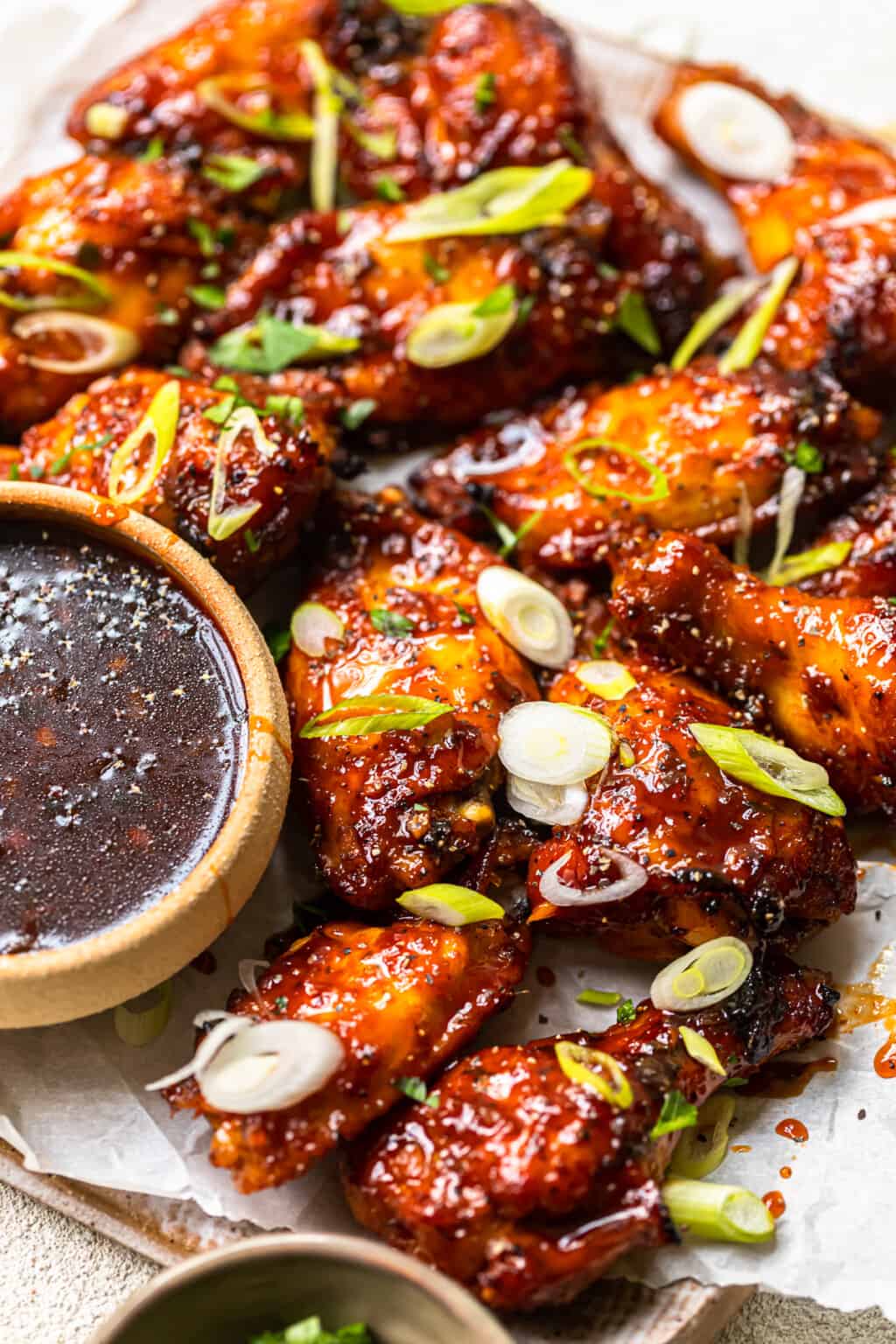 Baked Korean Hot Wings (Gochujang Wings) Recipe - The Cookie Rookie®