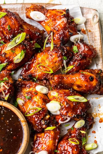 Baked Korean Hot Wings (Gochujang Wings) Recipe - The Cookie Rookie®