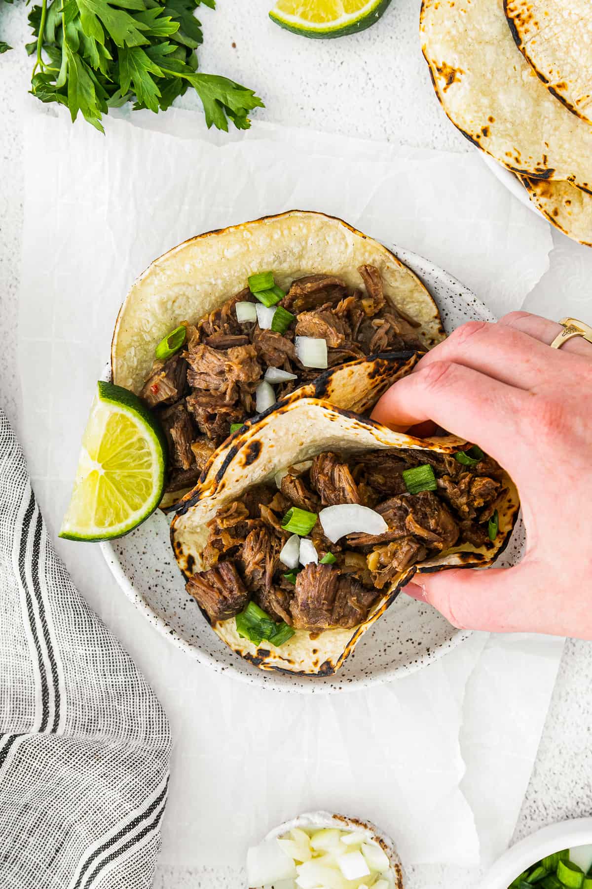 Crockpot Beef Carnitas - The Cookie Rookie® » MENGHADIRKAN