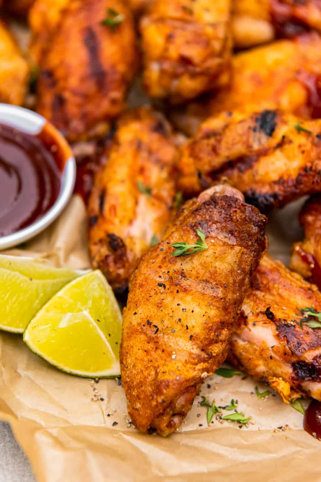 Grilled Chicken Wings - The Cookie Rookie®