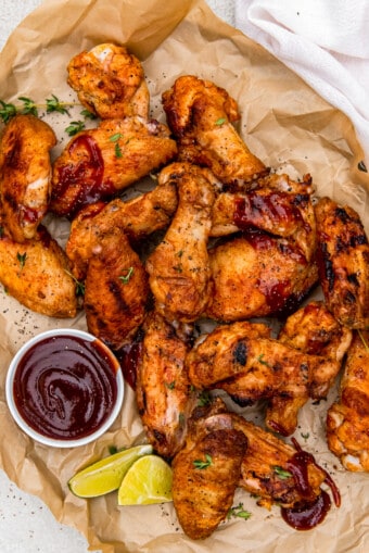 Grilled Chicken Wings - The Cookie Rookie®