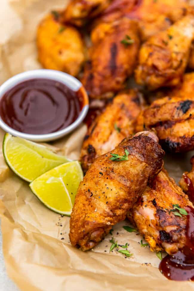 Grilled Chicken Wings - The Cookie Rookie®