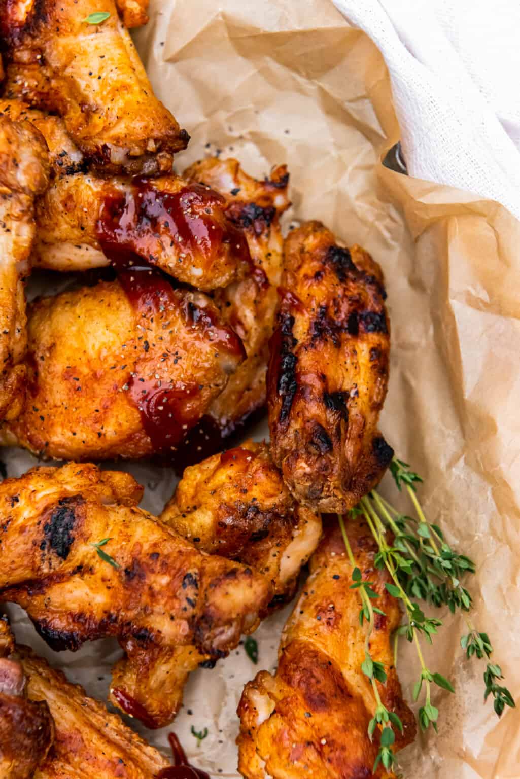 Grilled Chicken Wings - The Cookie Rookie®