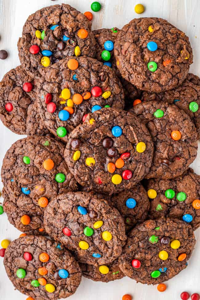 M M Brownie Cookies Recipe The Cookie Rookie