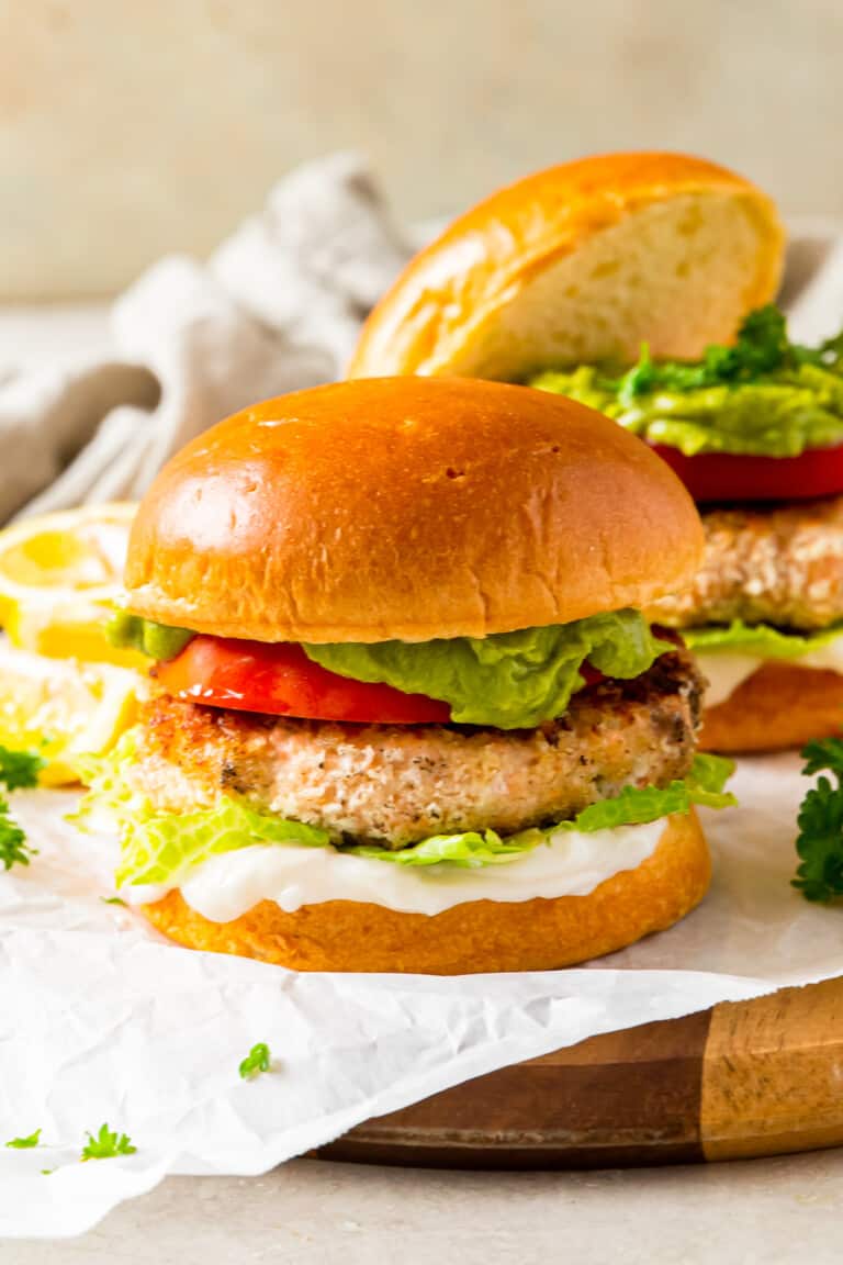 Salmon Burgers Recipe - The Cookie Rookie®