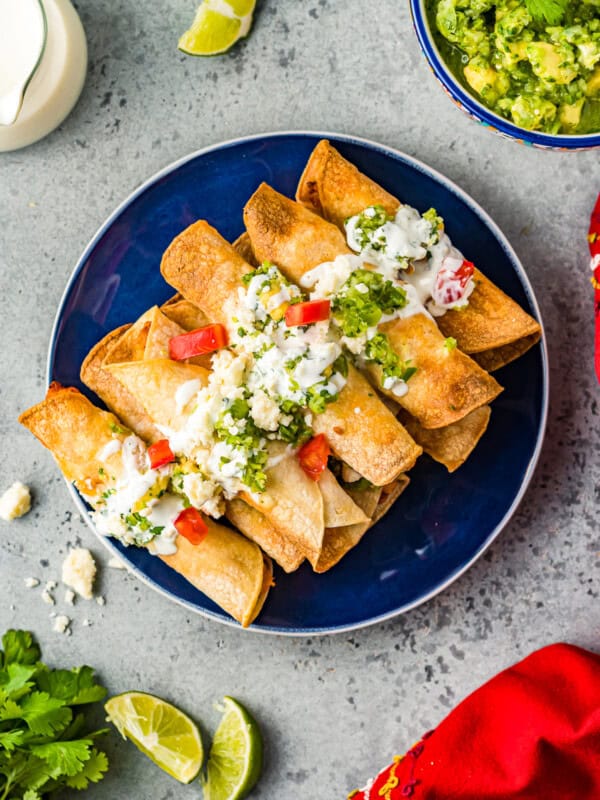 featured air fryer chicken taquitos