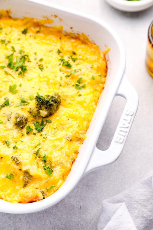 Broccoli Rice Casserole Recipe - The Cookie Rookie®