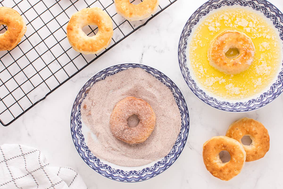 Air Fryer Donuts (From Scratch) - Sugar and Soul