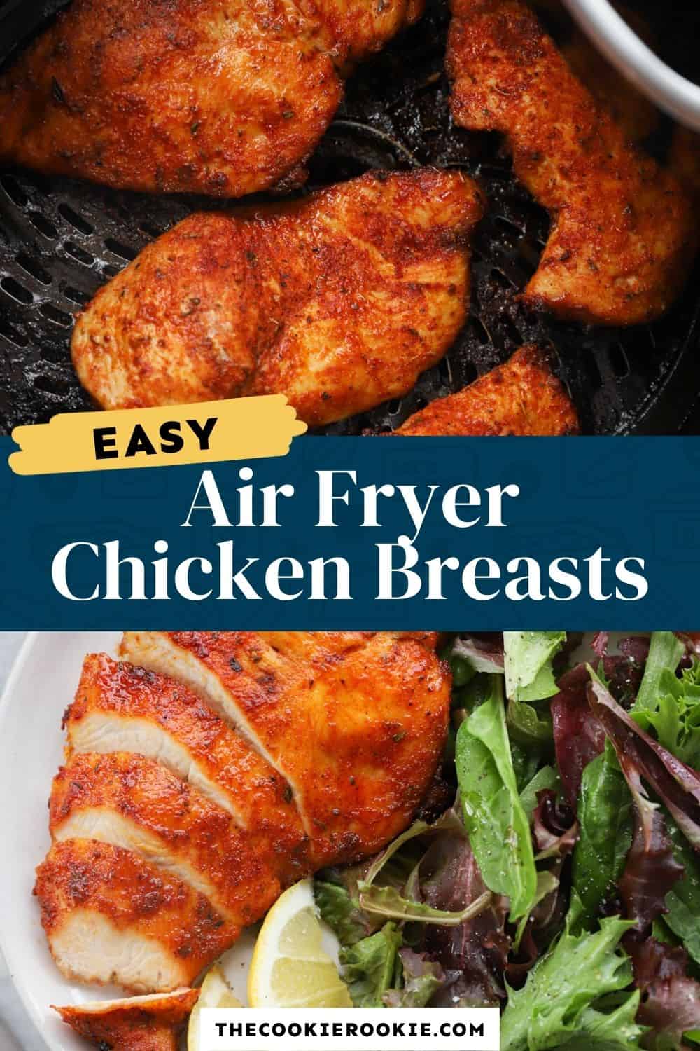 Air Fryer Chicken Breast Recipe - The Cookie Rookie®