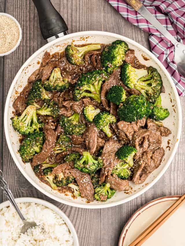 Steak and Broccoli Recipe - The Cookie Rookie®