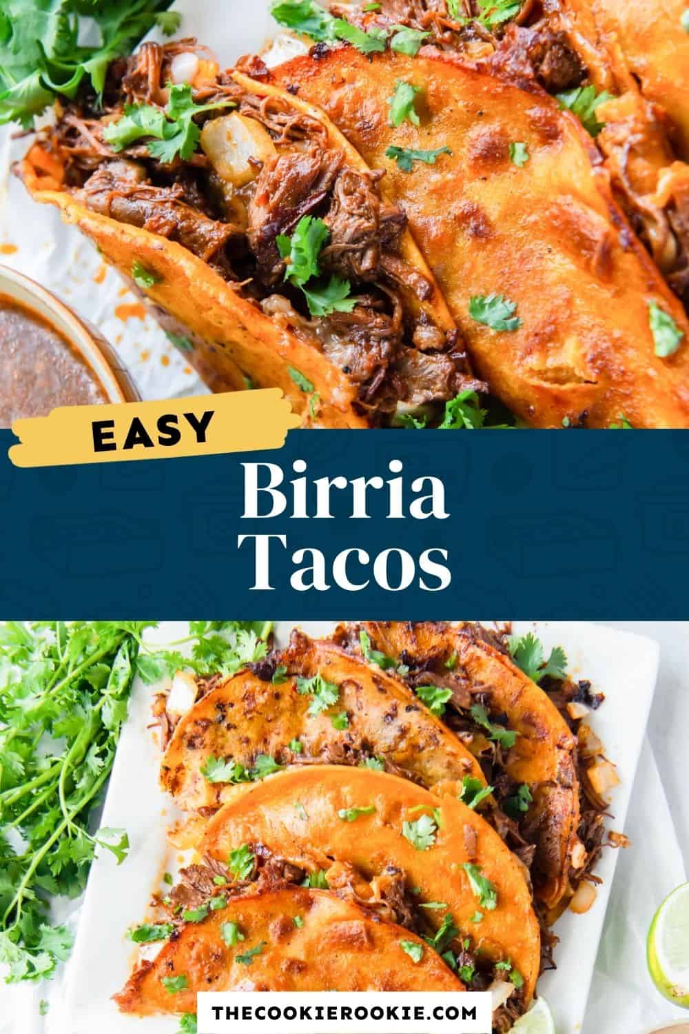 Birria Tacos - The Cookie Rookie®