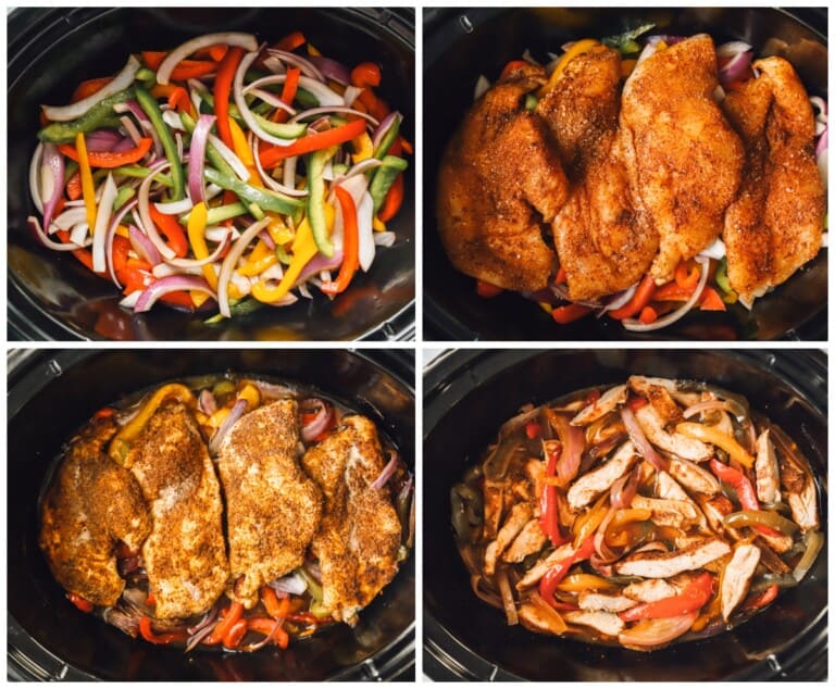 Crockpot Chicken Fajitas Recipe The Cookie Rookie®