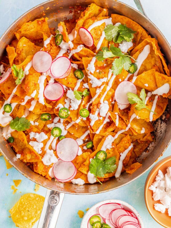 Featured easy chilaquiles